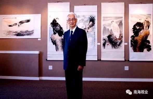 旅美画家杨鸿端先生师生作品展在南海公司举行