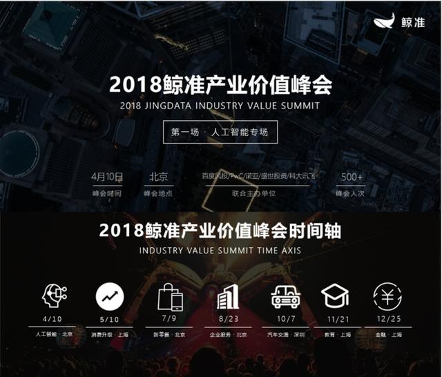 鲸准产业价值峰会首站“AI专场”，线上+线下零死角对接产业链上下游