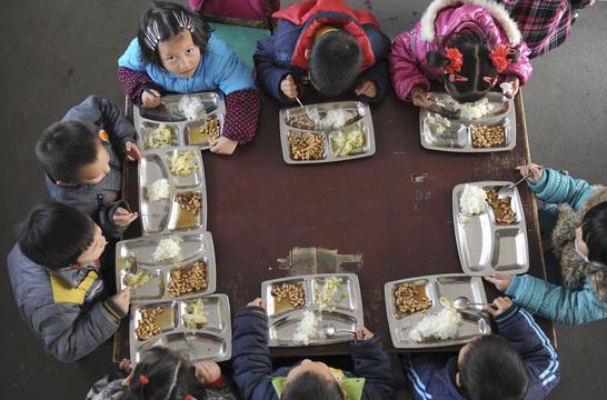 看完世界各地的学校吃的午饭才觉得中国的是最好的！为中国打call