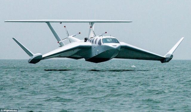 会飞的船？飞行船Airfish 8可以时速196千米每小时在水上穿行
