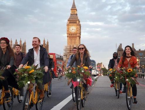 ofo登陆英国1周年用户骑行超16万小时