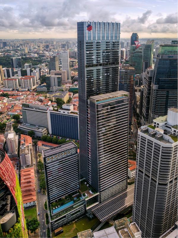 新加坡国浩打造垂直城市综合体，顶层公寓有2000平方米