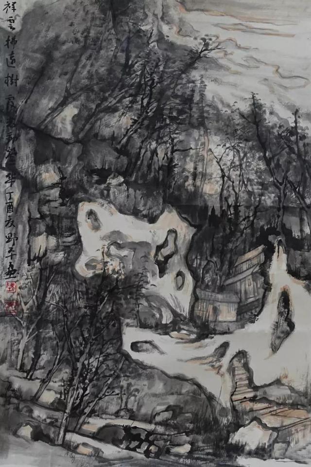 「名家」苍然笔墨，不负巴山蜀水——陈野平山水艺术作品