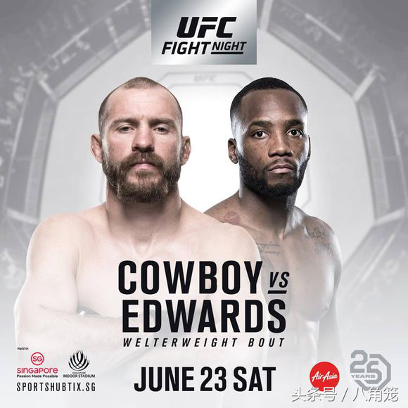 UFC ON FOX29工资表及新加坡赛对阵表