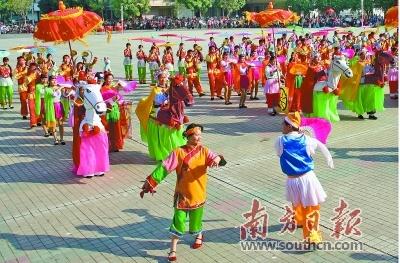 “青梅竹马”是这样来的！相传五华竹马舞起源于《封神演义》