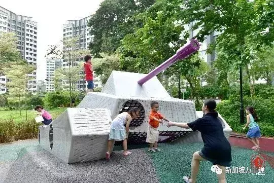 新加坡要建9个组屋区主题游乐场，就在你家旁边~