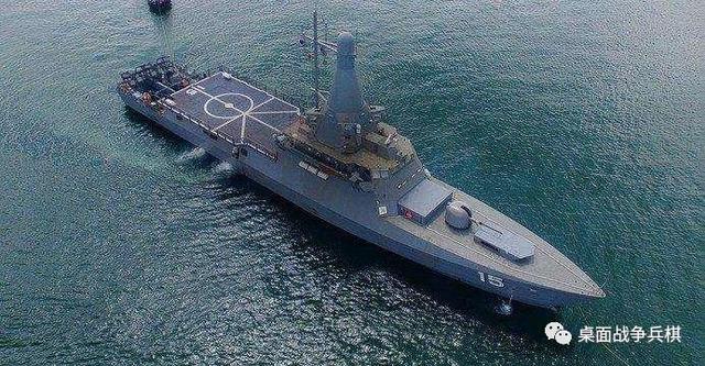 新加坡海军装备的濒海任务舰 采用高度集成化、自动化设计