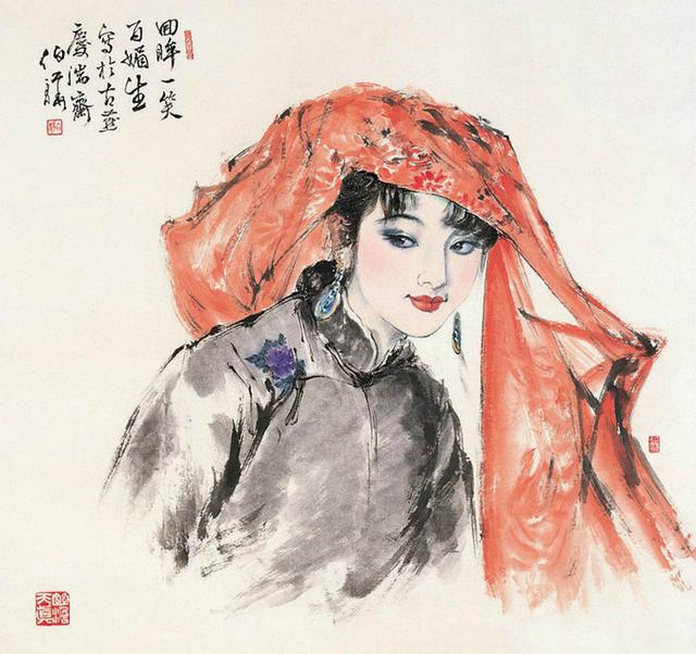 天天漫画网：画家白伯骅《仕女人物 呈现完美的视觉》