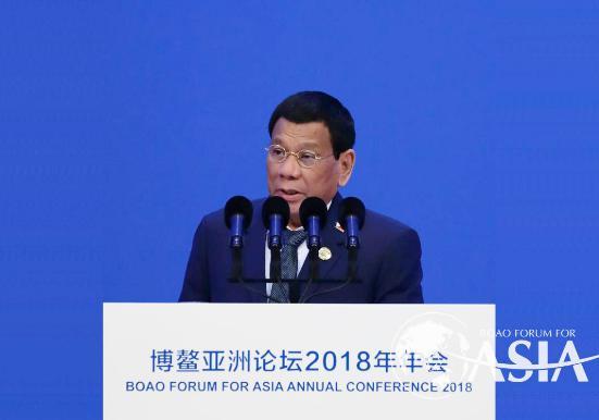 菲律宾总统杜特尔特、新加坡总理李显龙！他们在博鳌力挺中国！