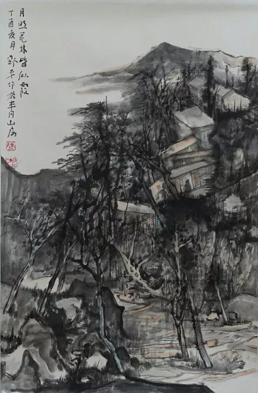 「名家」苍然笔墨，不负巴山蜀水——陈野平山水艺术作品