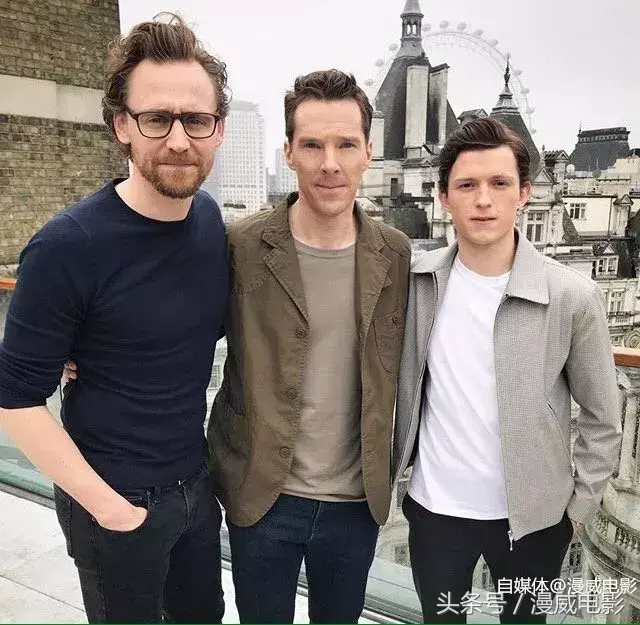 英国三人组在伦敦宣传《复仇者联盟3》，本尼是唯一看过剧本的人