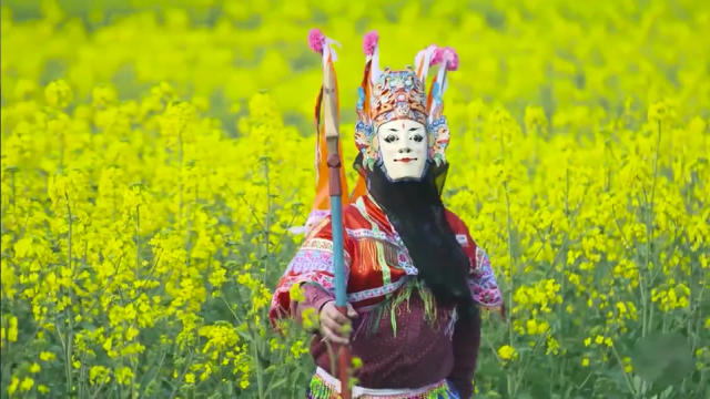 震惊国外的艺术-安顺地戏