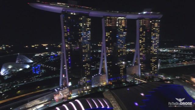 无人机航拍——新加坡的昼与夜 4K高清 超清观看超爽