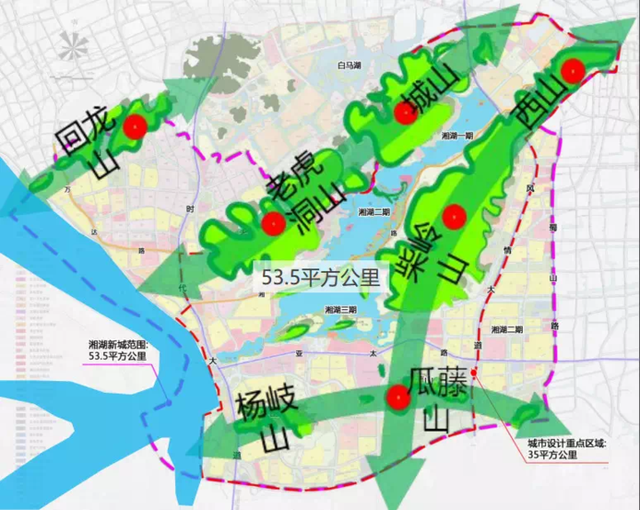 杭州拥江发展标志——湘湖新城规划评审结果昨出炉