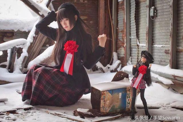 日本模特cosplay自家BJD娃娃，拍出美翻几万人的“自拍”