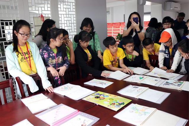 新加坡育民小学师生到访苏州市平江实验学校