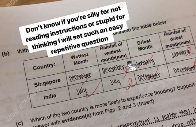 同样是学生答错题，新加坡老师的反应让人太心寒