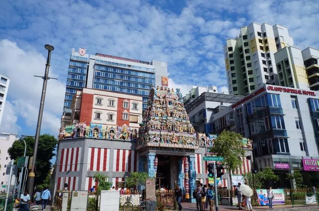 在新加坡的新印度 被称作香辣之都