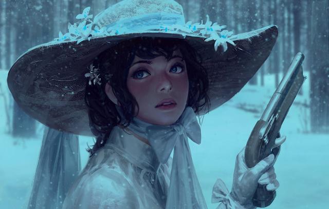 新加坡插画师guweiz最新绘画作品欣赏！画功精进绝对实力派大神！