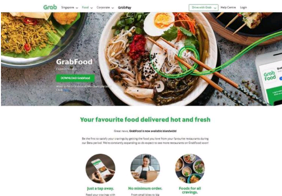 新加坡外卖大战！GrabFood送餐最低消费削减或变零
