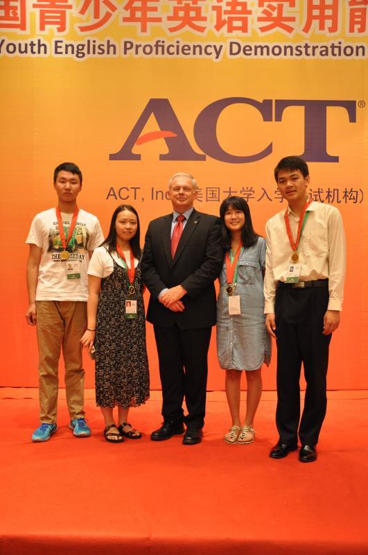 ACT交流大赛安徽赛区各奖项名花有主 学子可在合肥参加美国高考