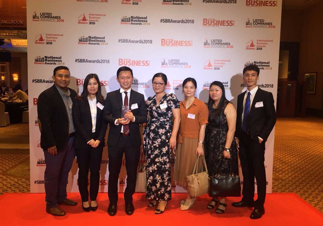 BR Metals Pte Ltd赢得新加坡SBR金属与矿业国家商业大奖