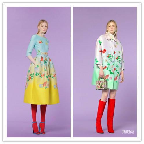 萌萌的糖果色与东方文化结合，Andrew GN 2018Pre-Fall 巴黎女装