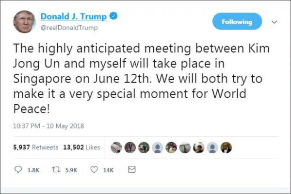 早安海峡：美朝首脑将在新加坡会晤 柯文哲为求连任向“独派”投降