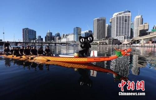 端午节太平洋上赛龙舟 11万中国品牌天猫618集体出海