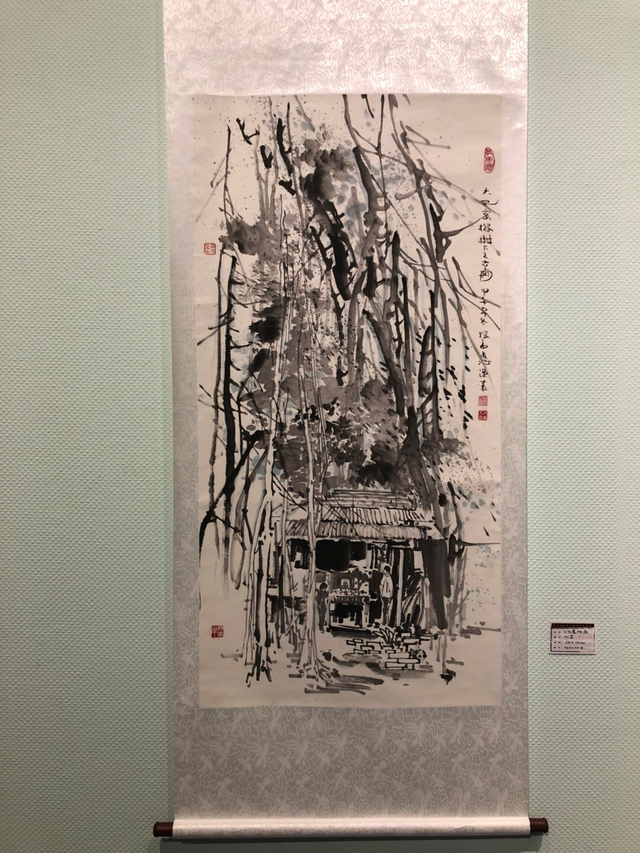 新加坡著名画家梁振康画展为内蒙古美术界带来南洋之风