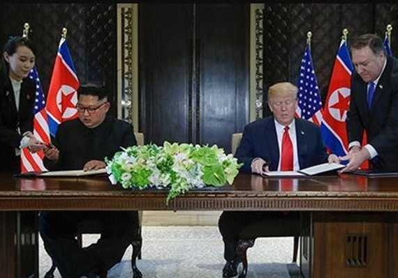 3分钟速览新闻联播：朝美领导人在新加坡会晤 中国外交部发布声明