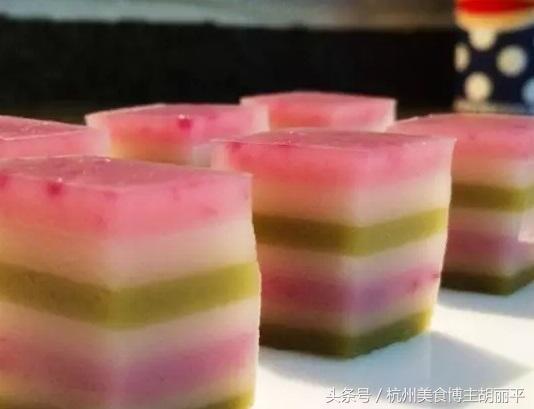 甜点美食比较2：东南亚娘惹糕，江西浙闽九层糕，台湾糯糕