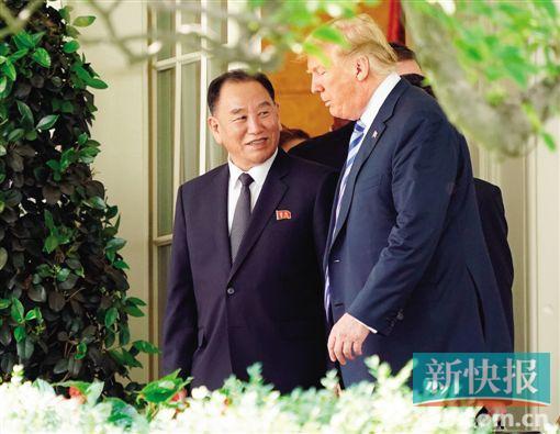 特朗普会朝方高官 确认新加坡会晤12日举行