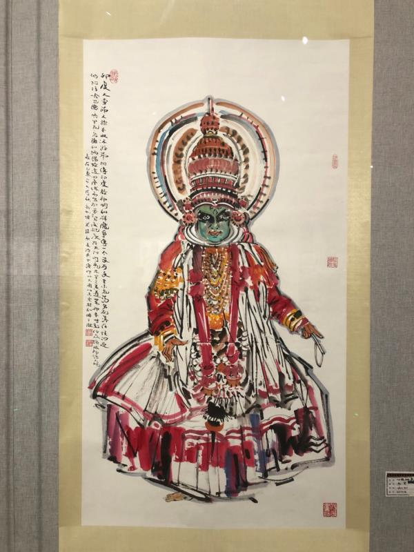 新加坡著名画家梁振康画展为内蒙古美术界带来南洋之风