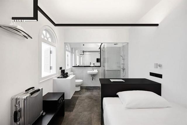 黑白极简的Hotel Mono酒店——来自新加坡，非黑即白的冷淡风