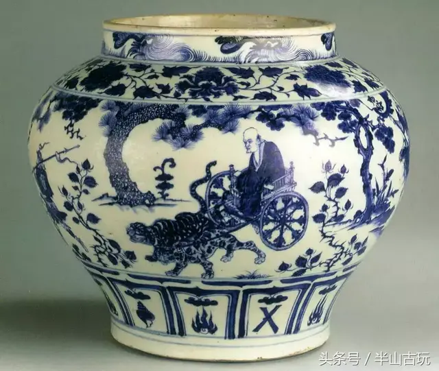如何依呈色，给青花瓷断代，精品藏品可送保利嘉德