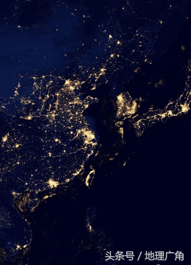 世界灯光地图