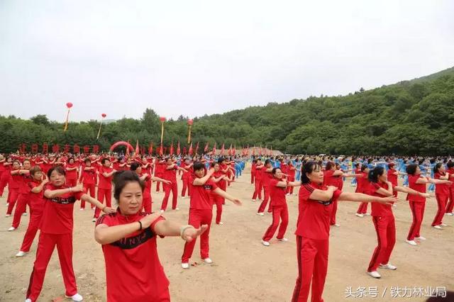 铁力林业局举办2018第四届日月峡国际端午全民健身踏青节暨第三届日月峡国际森林瑜伽全民健身养生节