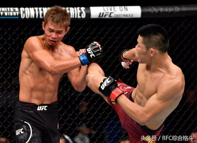 UFC格斗之夜新加坡站：李景亮领衔中国四将大获全胜 牛仔浴血奋战