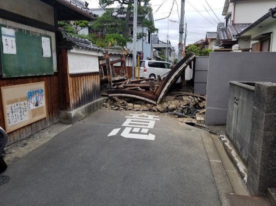 日本6.1级强震已致3死41伤 地震现场曝光