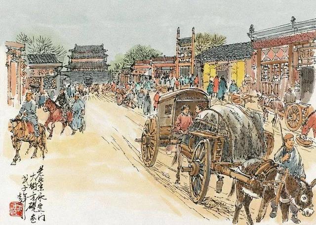 方砚｜风俗画——记忆中的老北京城