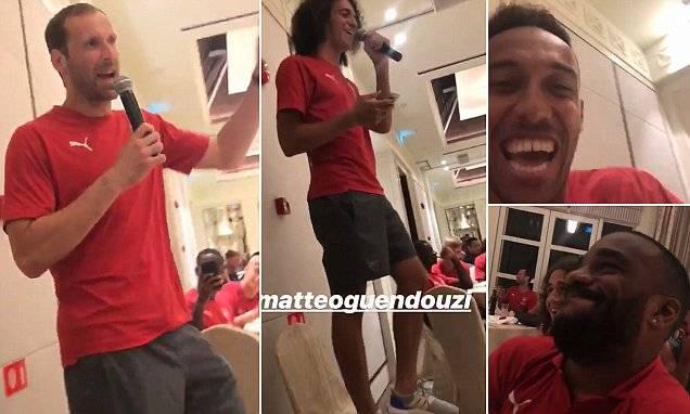 阿森纳说唱大赛 切赫被迫登台diss“主办方”