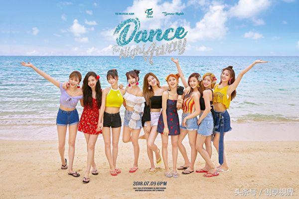 TWICE夏日新曲夺韩7大音源榜及6国iTunes冠军