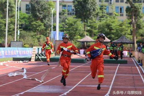 东盟消防运动会丨六盘水消防战士勇夺“百米障碍救助操”第三名