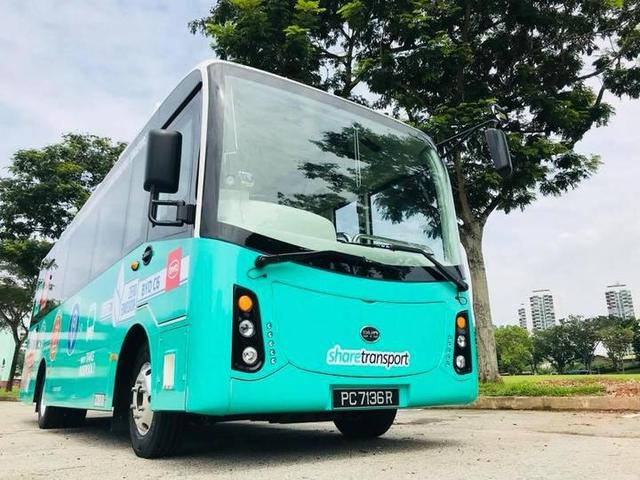 新加坡首辆C6纯电动巴士上路运营，香港马来西亚同造型