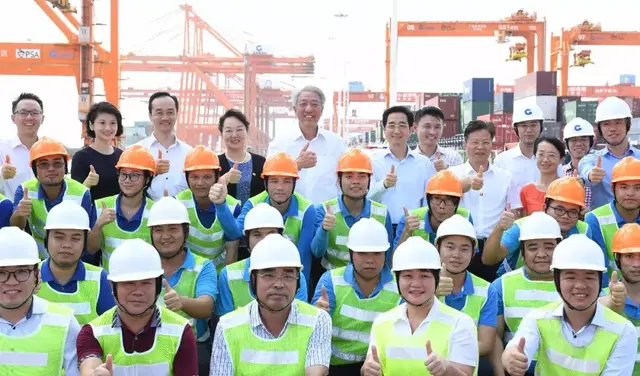 新加坡副总理张志贤率队到钦州考察