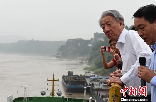 新加坡副总理张志贤访问重庆