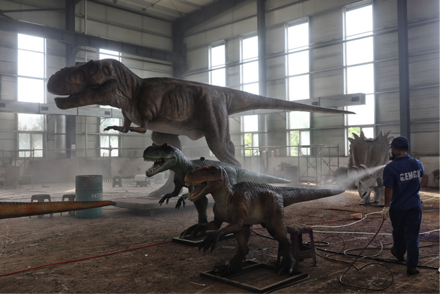 现实版“侏罗纪公园”：全世界近90%仿真恐龙来自四川