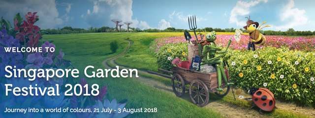 超美超梦幻的新加坡花园节！下周六带上爱人来次浪漫之旅！