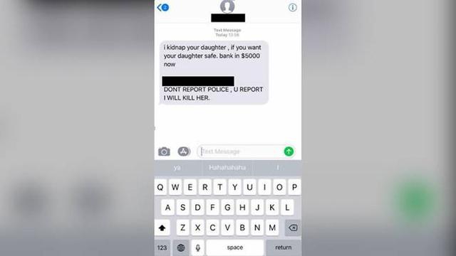 最近在新加坡！亲人被绑架简讯你可有收到？